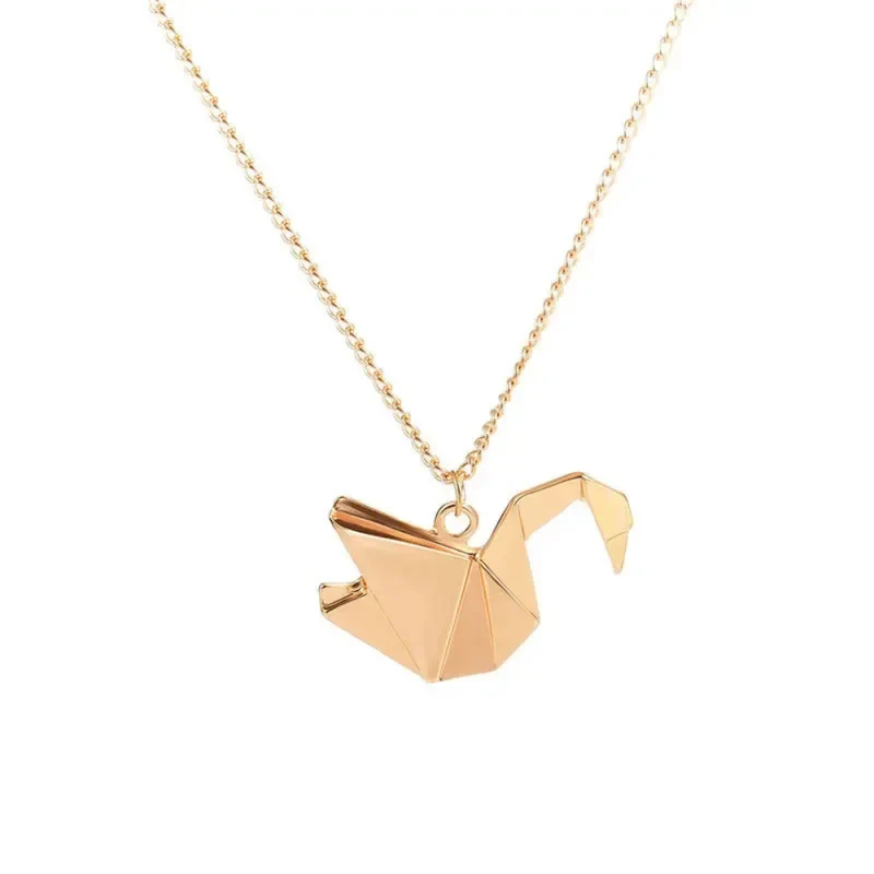 Collier Cygne en Papier