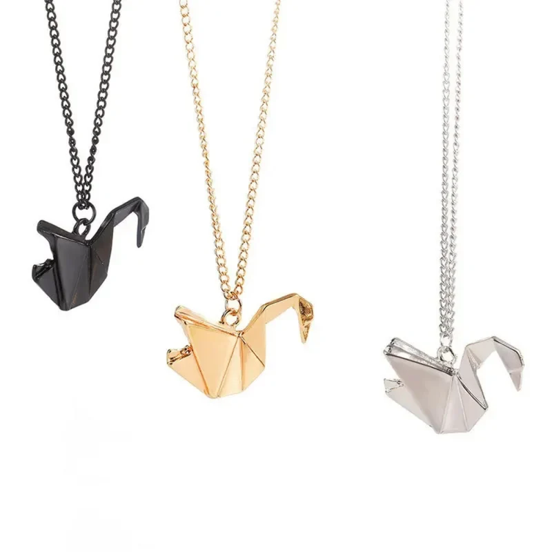 Collier Cygne en Papier