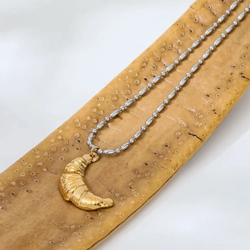 Collier Croissant Femme