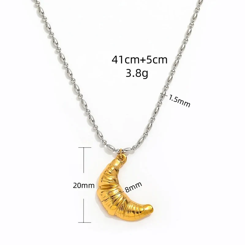 Collier Croissant Femme