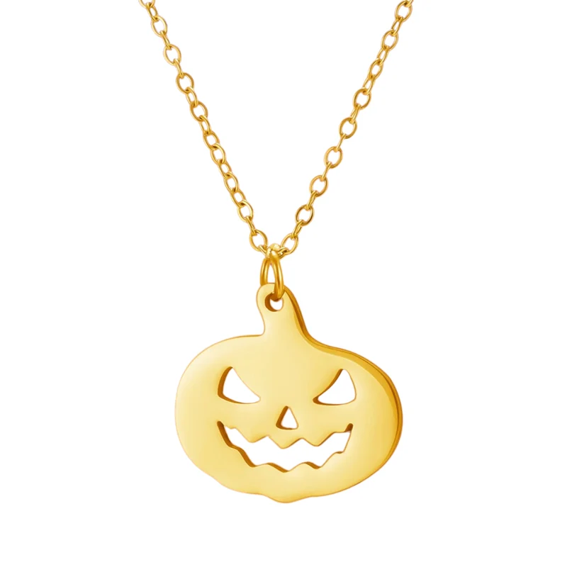 Collier Citrouille Or
