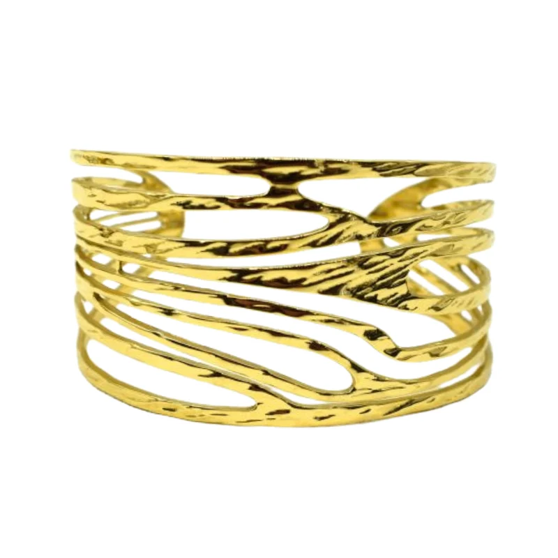 Bracelet Jonc Manchette Ajouré