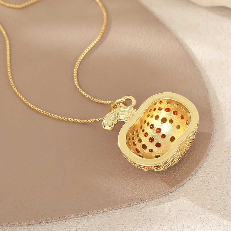 Collier Citrouille Halloween