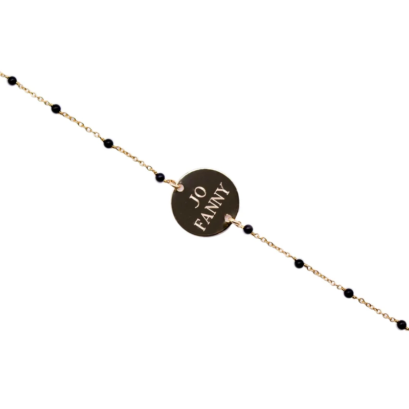 GRAVURE BRACELET "LONDON" OR