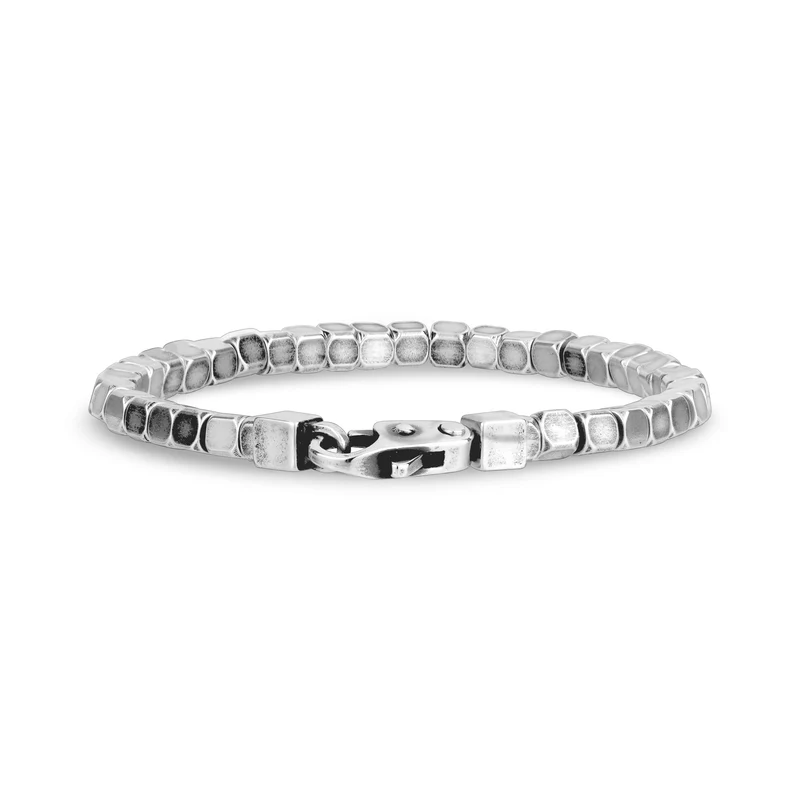 Bracelet à maillons carrés antiques