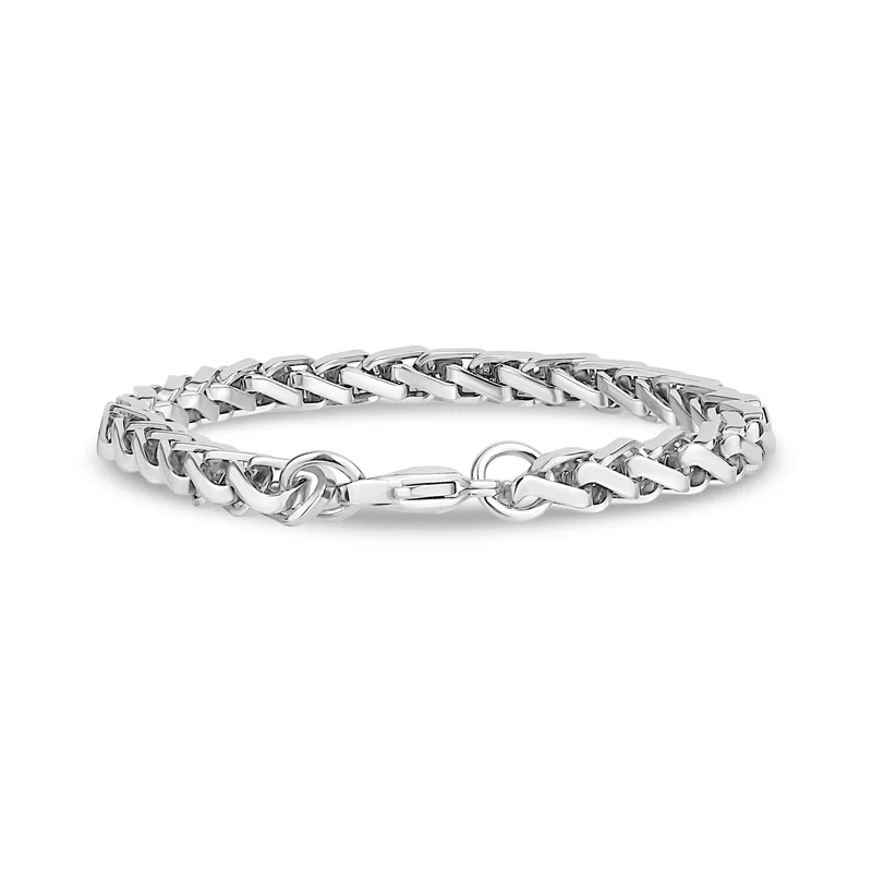 Bracelet de chaîne de blé carrée | 6MM