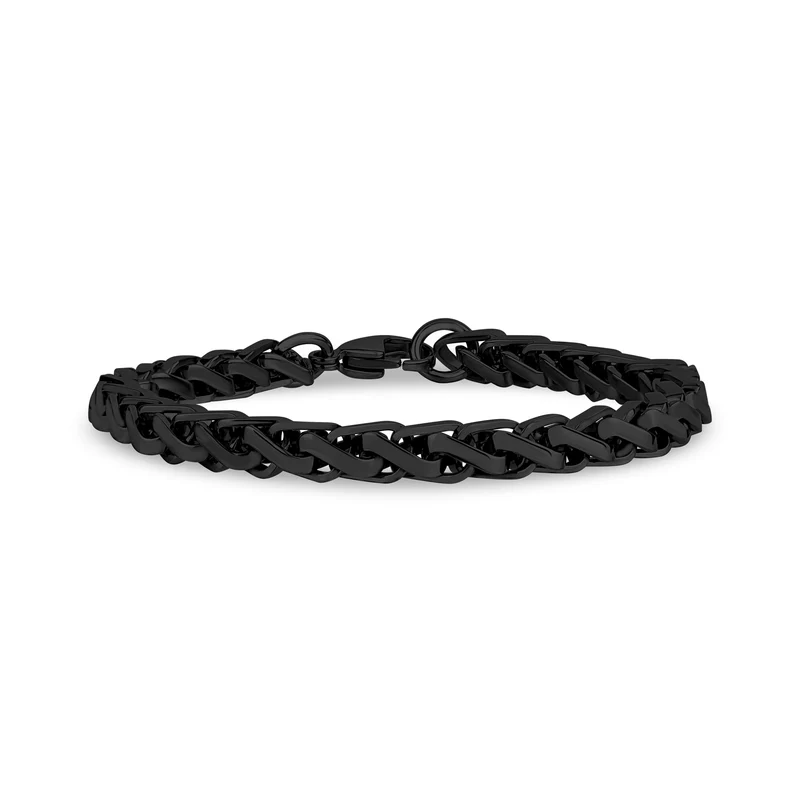 Bracelet de chaîne de blé carrée | 6MM