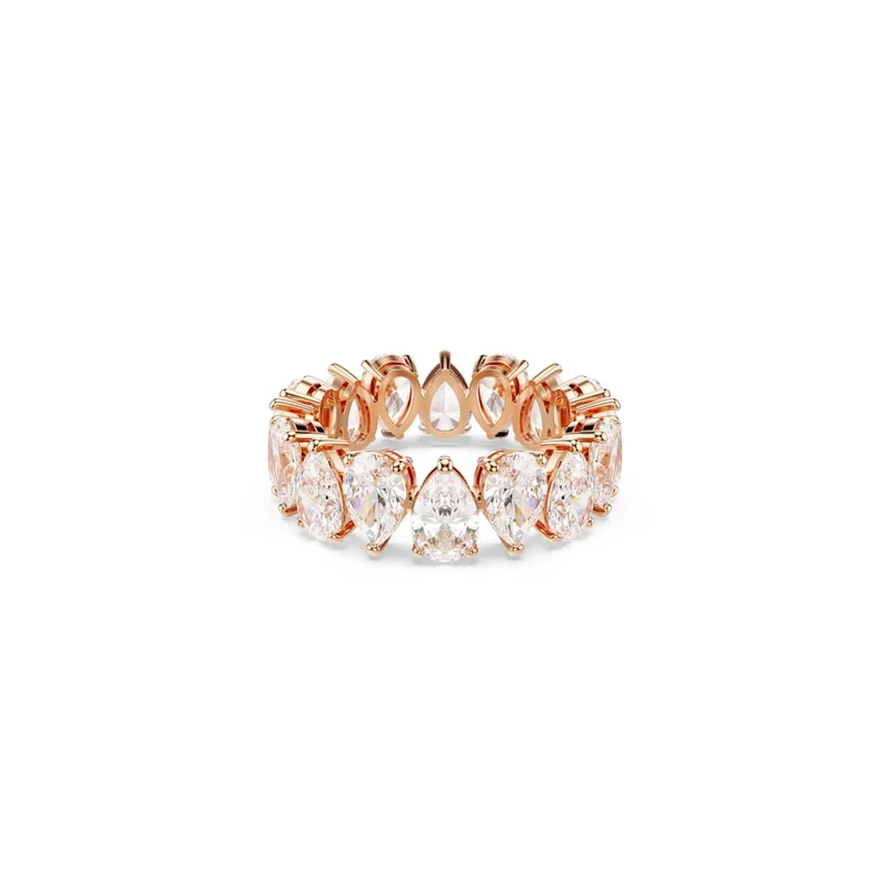 Swarovski Re Matrix Rose Gold Coloured Ring 5690094