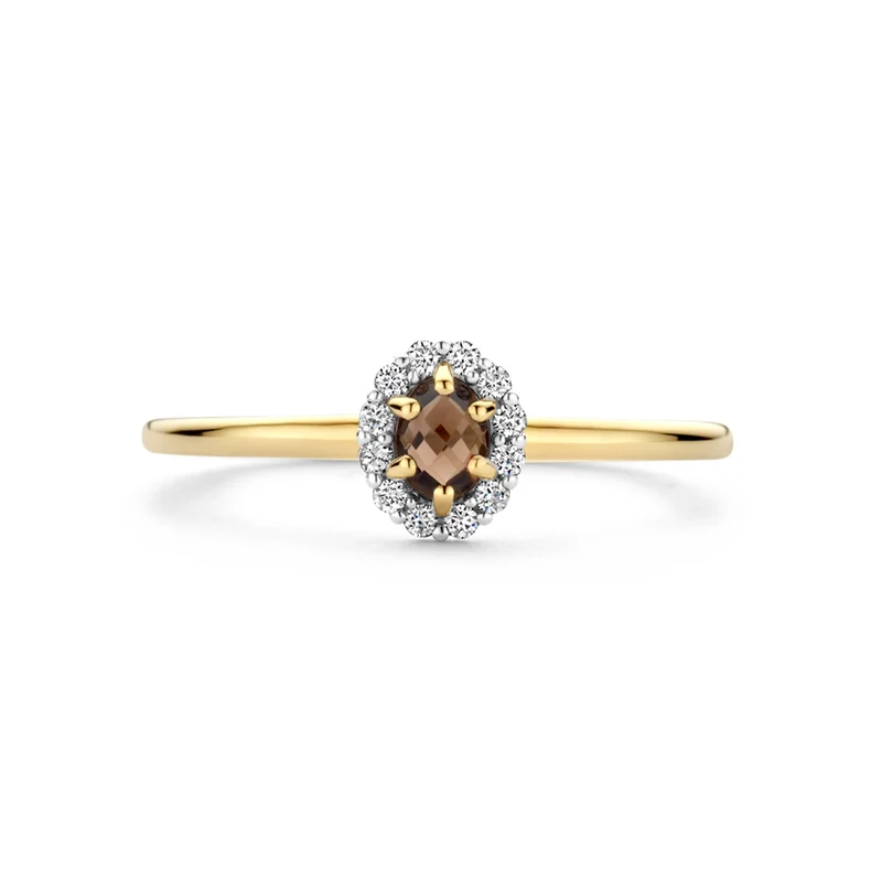 Blush Bague en or 14 carats 1258YSQ/54