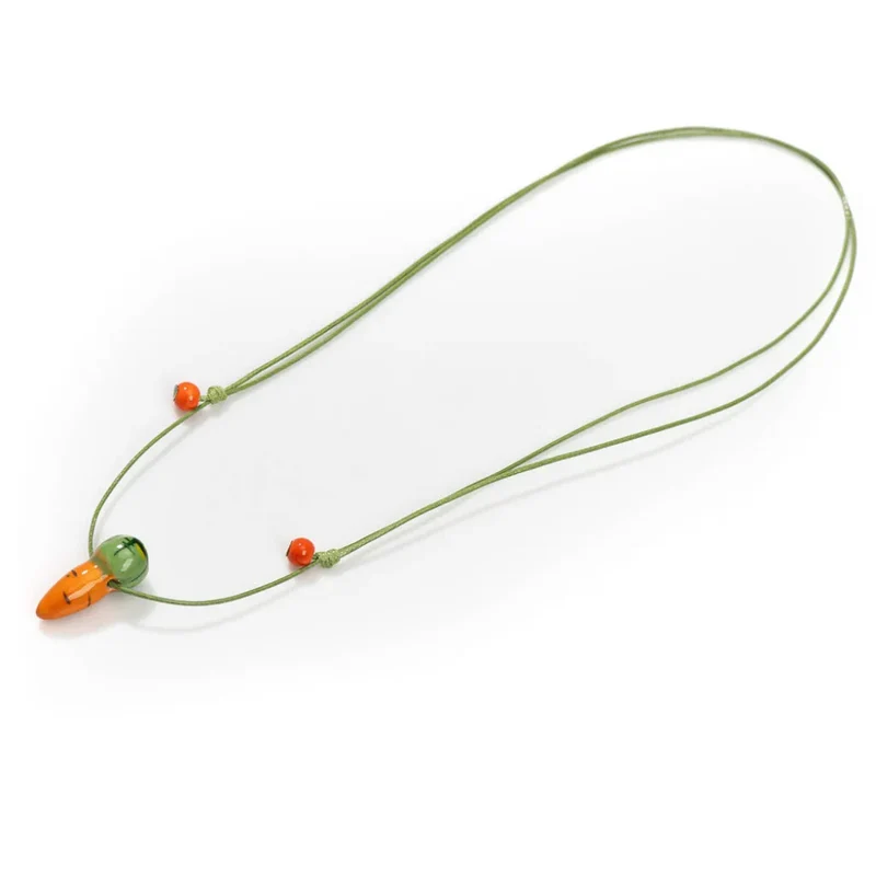 Collier Carotte Cordon