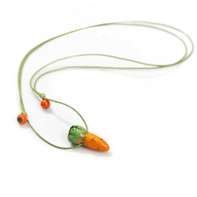 Collier Carotte Cordon