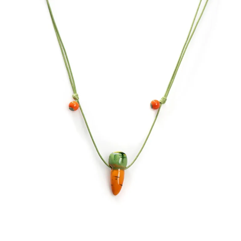 Collier Carotte Cordon