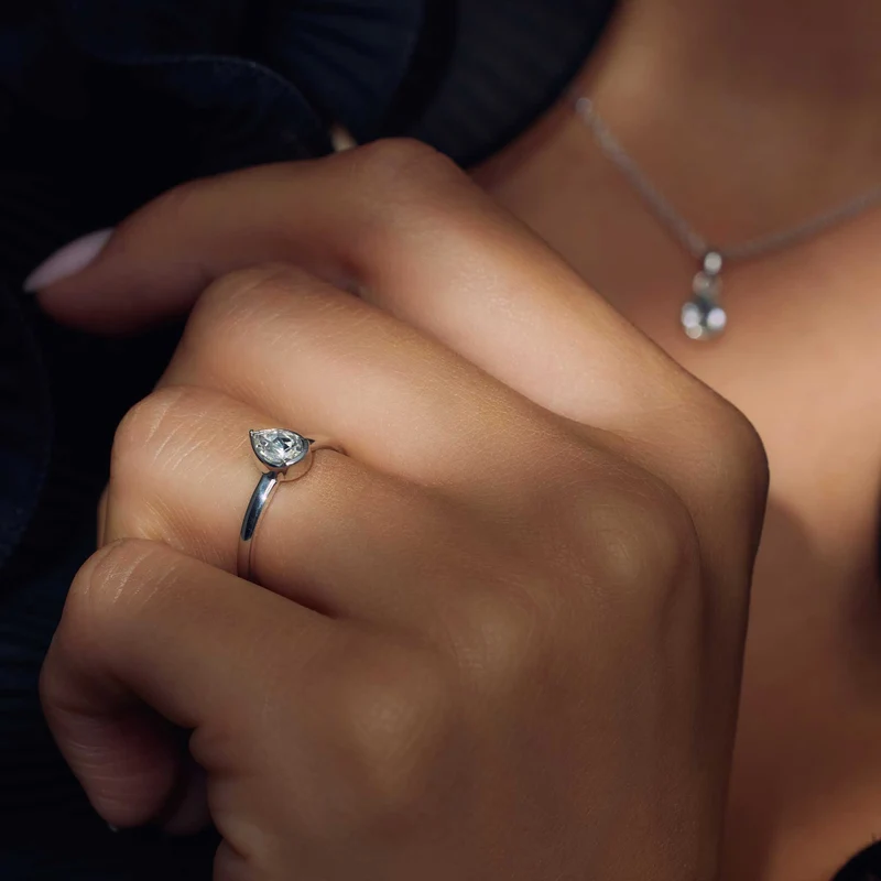 Parte Di Me Cento Luci Femmes Bague Argent PDM33042-58