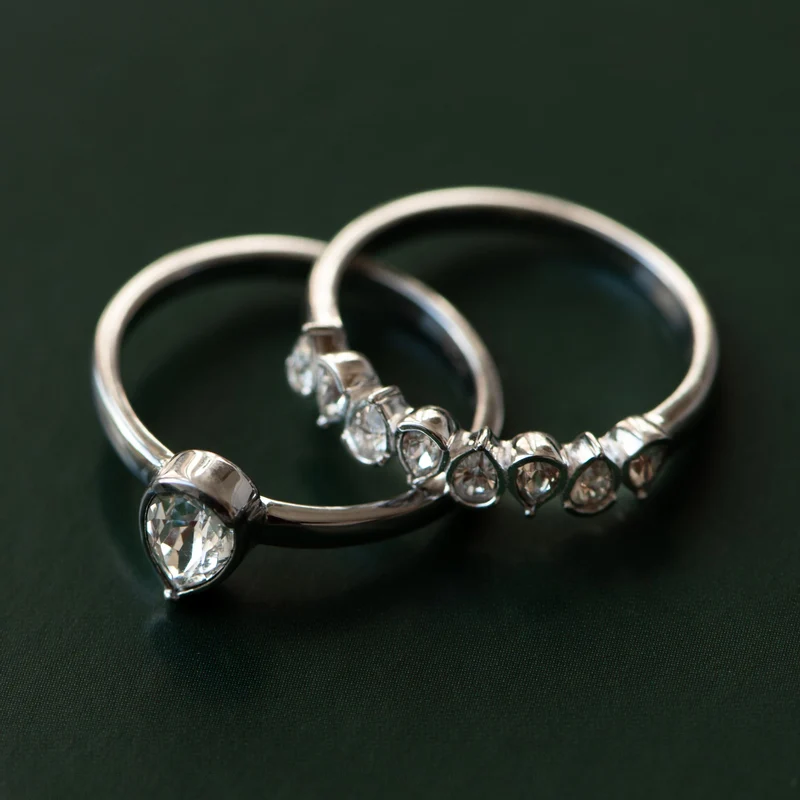 Parte Di Me Cento Luci Femmes Bague Argent PDM33042-58