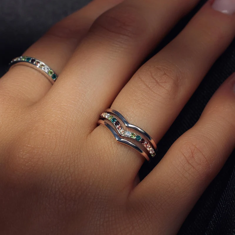 Parte Di Me Santa Maria Femmes Bague Argent PDM33033-56