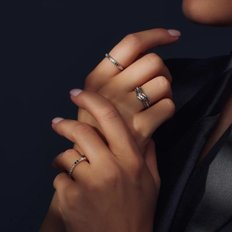 Parte Di Me Santa Maria Femmes Bague Argent PDM33033-56