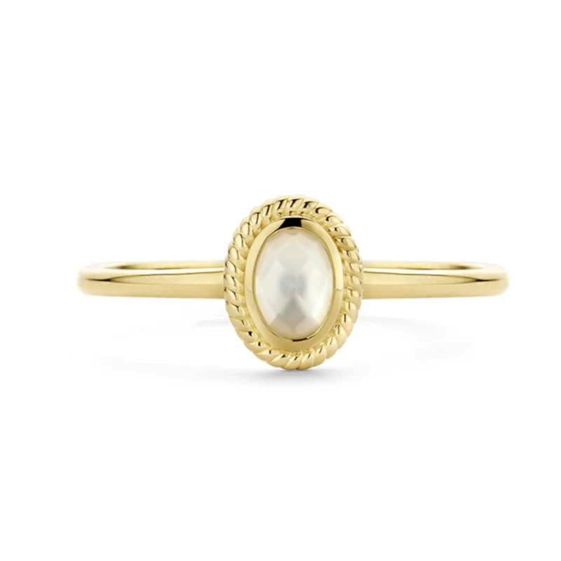 Blush Bague Or 14 carats 1239YMQ/46