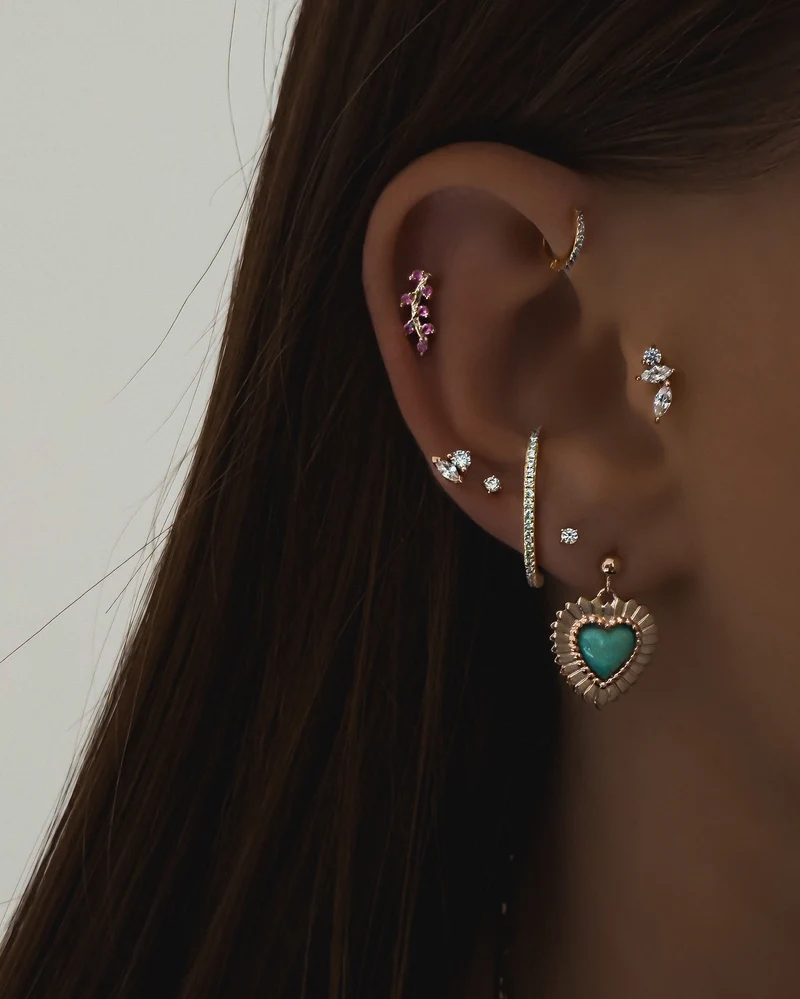BOUCLE "MILAN ZIRCON"