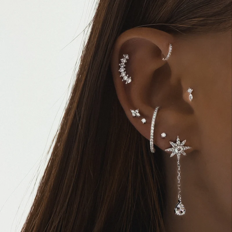 BOUCLE "MILAN ZIRCON"