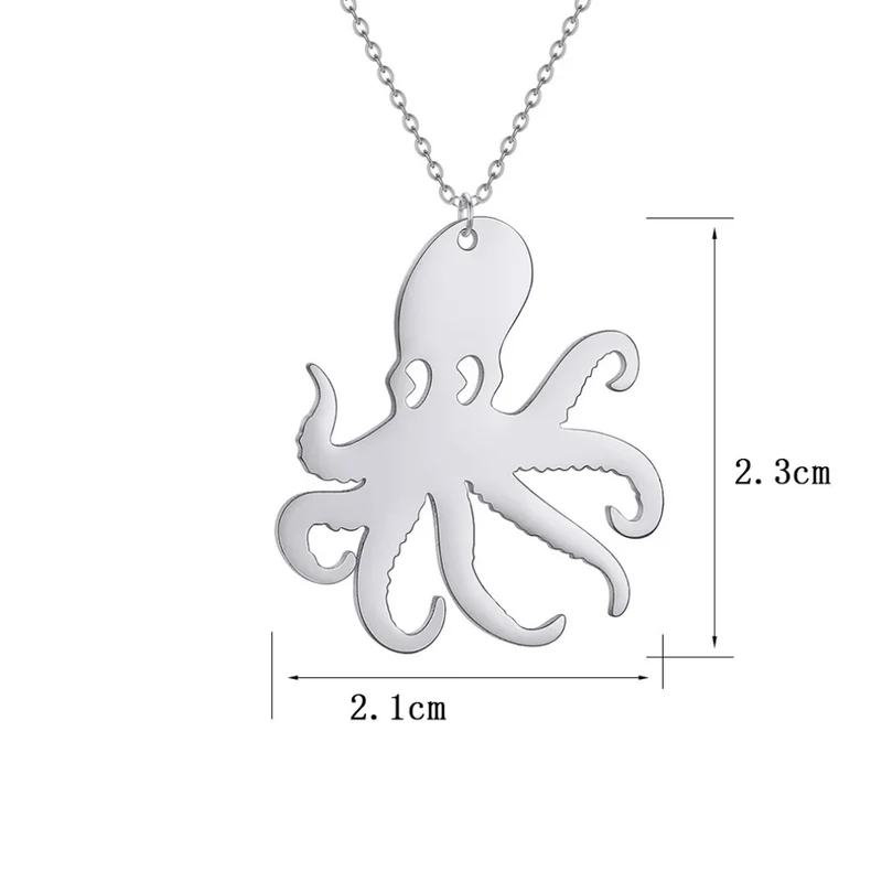 Collier Pieuvre Femme