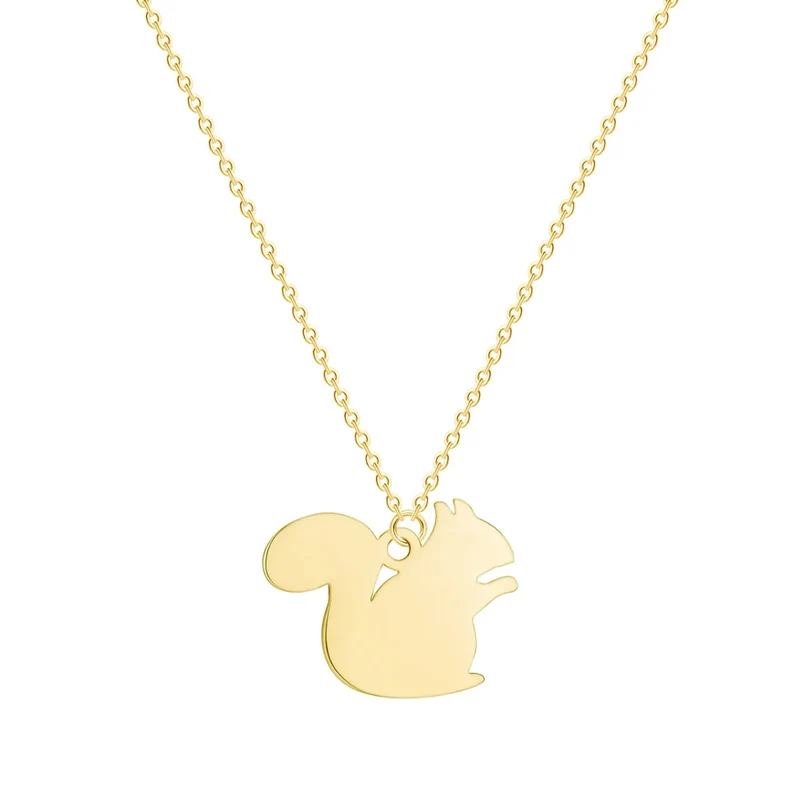 Collier Écureuil Femme