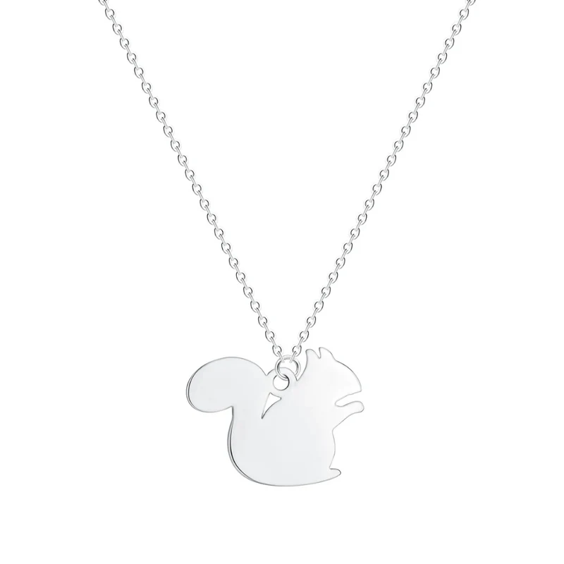 Collier Écureuil Femme