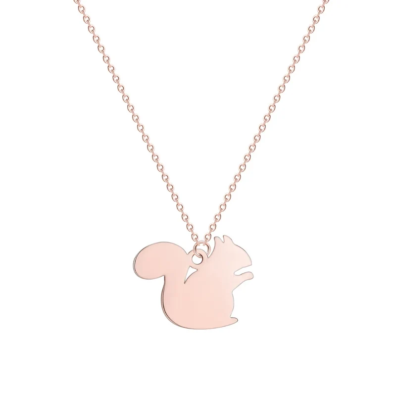 Collier Écureuil Femme
