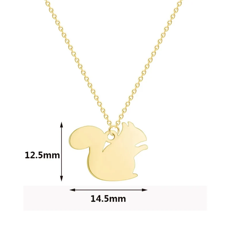 Collier Écureuil Femme