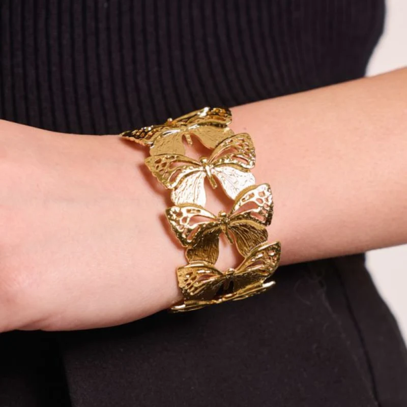 Bracelet Jonc Papillon