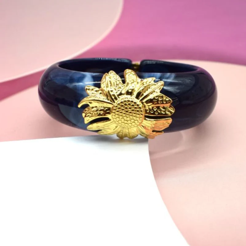 Jonc Fleur Pâquerette Résine
