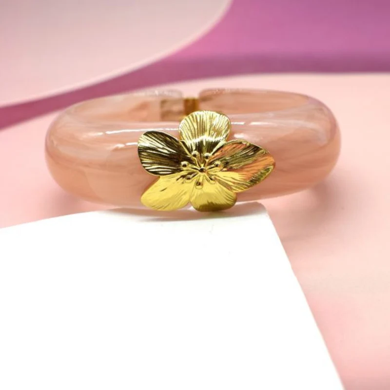 Jonc Fleur Résine