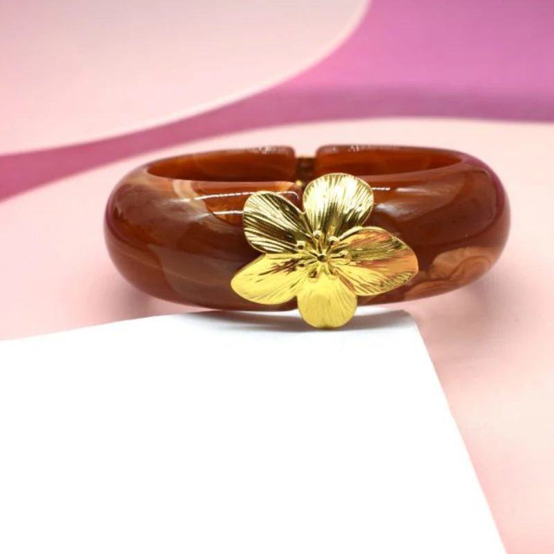Jonc Fleur Résine