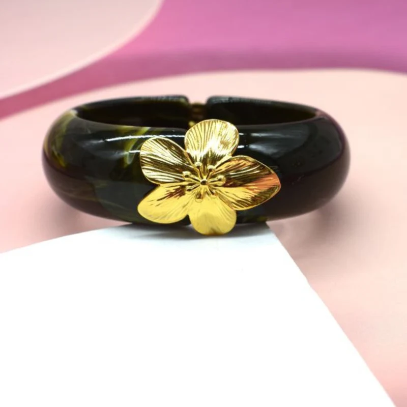 Jonc Fleur Résine