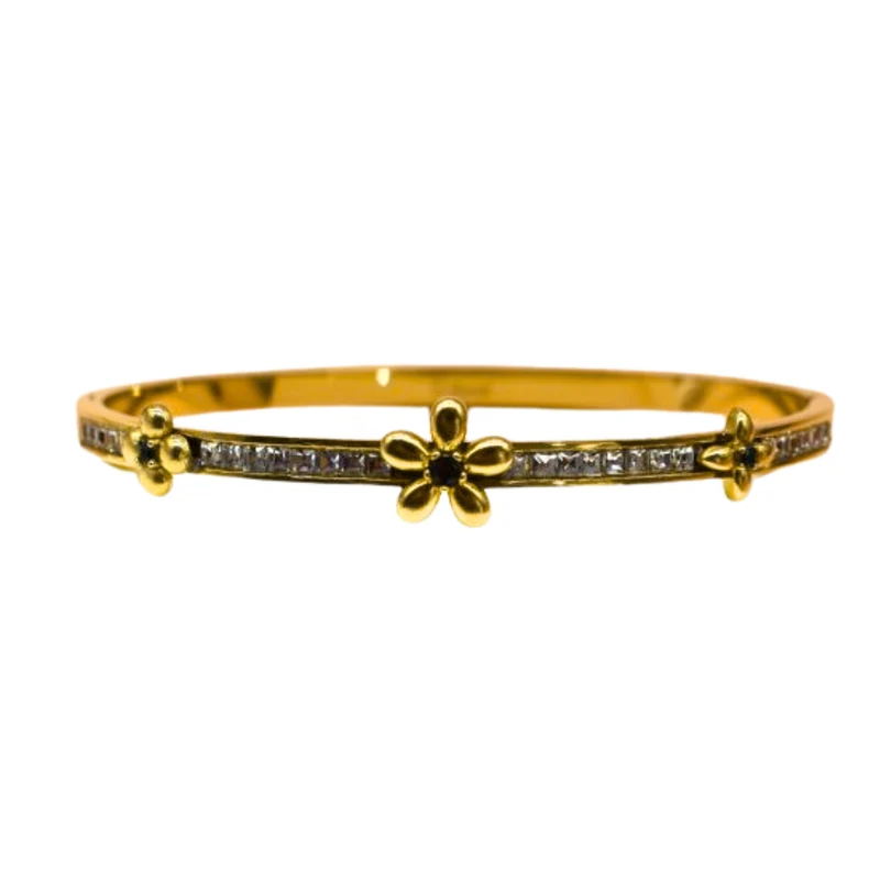 Jonc Fleur Strass