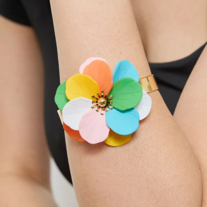 Jonc Fleur Tissu