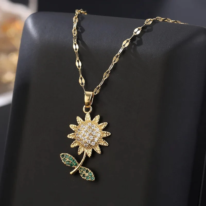 Collier Marguerite Strass