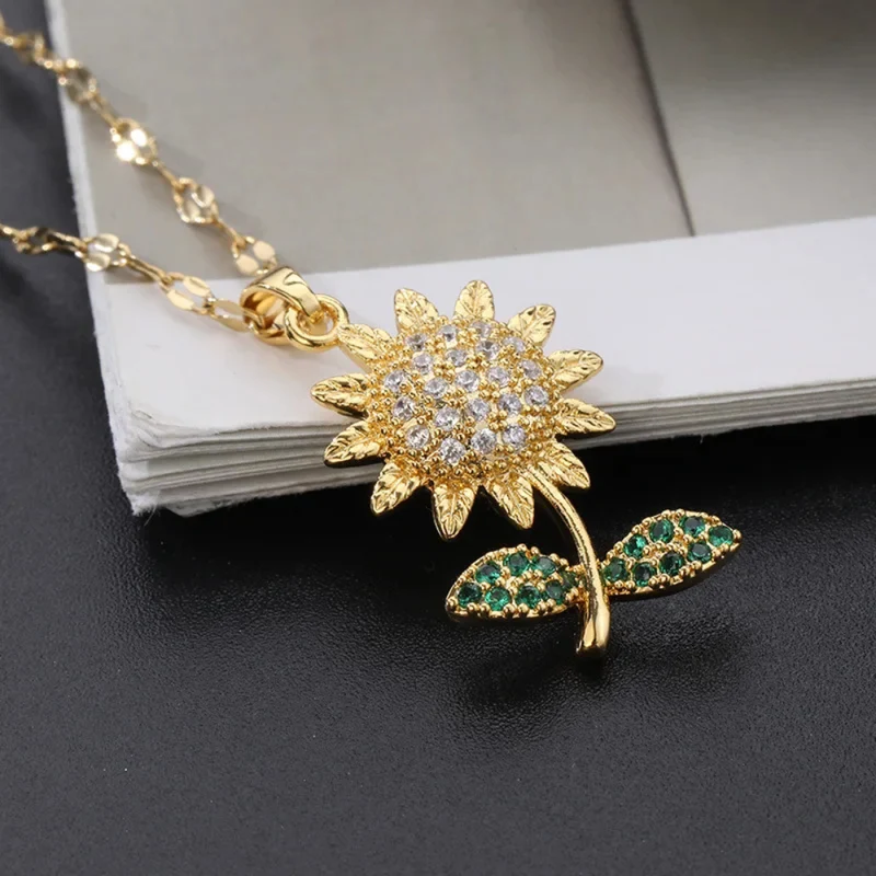 Collier Marguerite Strass