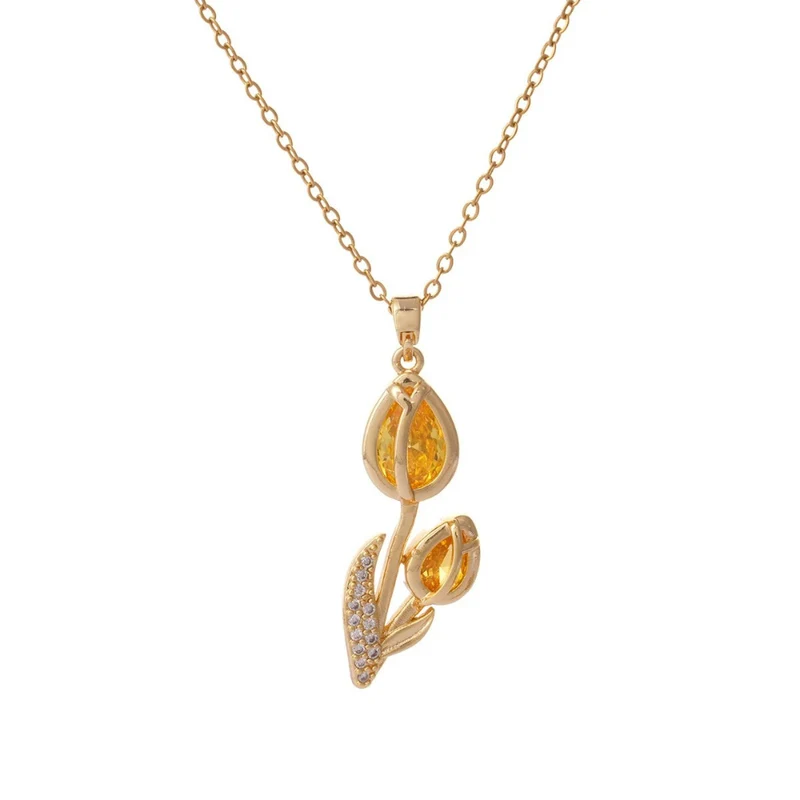 Collier Tulipe Couleur