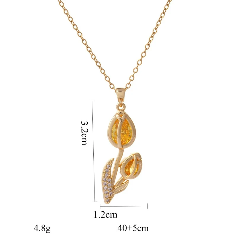 Collier Tulipe Couleur