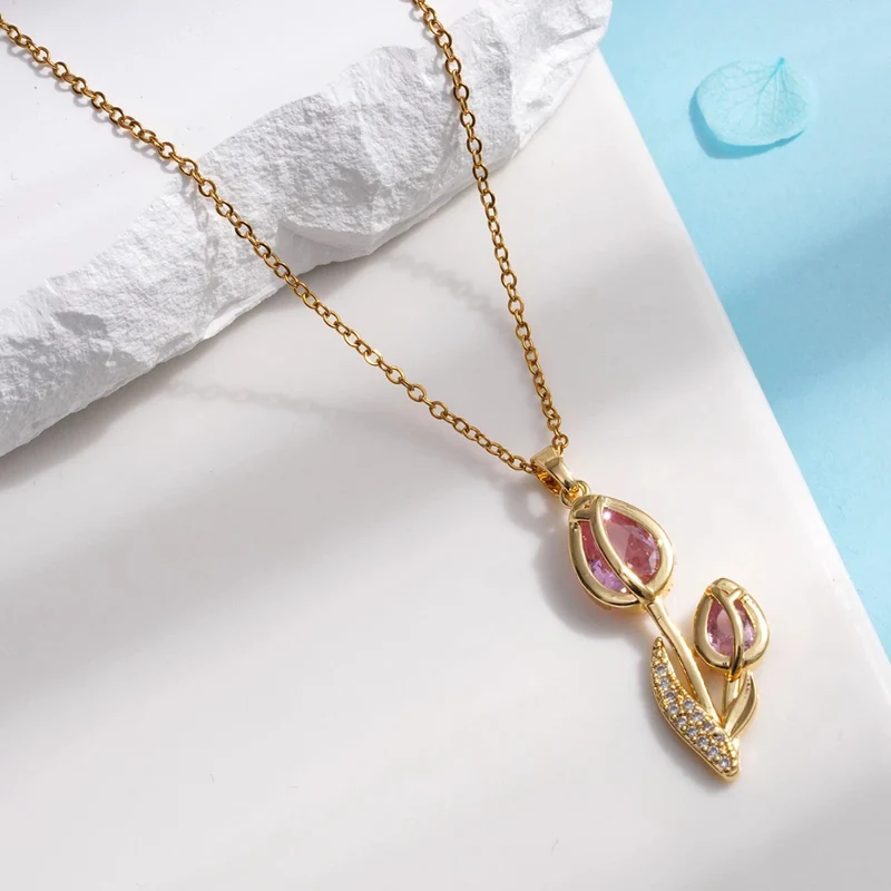 Collier Tulipe Couleur