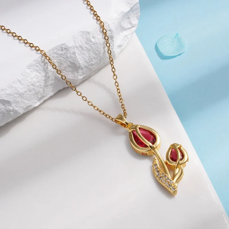Collier Tulipe Couleur