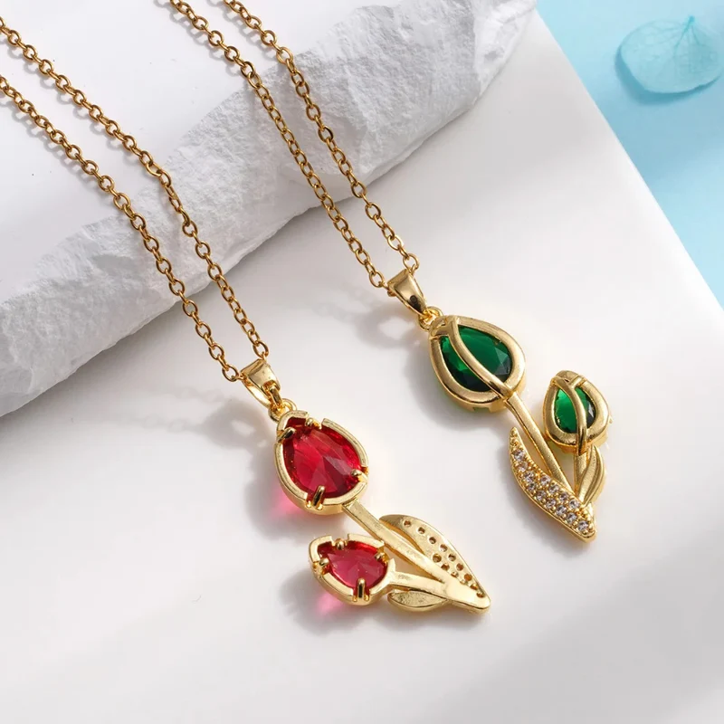 Collier Tulipe Couleur
