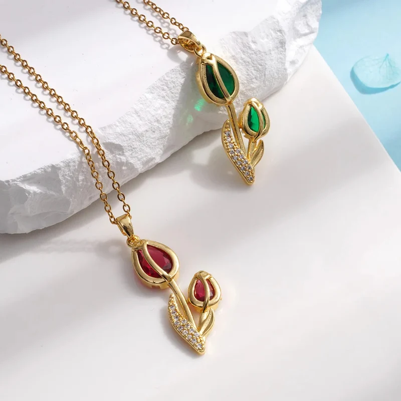 Collier Tulipe Couleur
