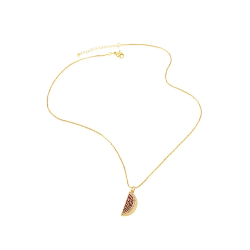 Collier Pastèque Brillant
