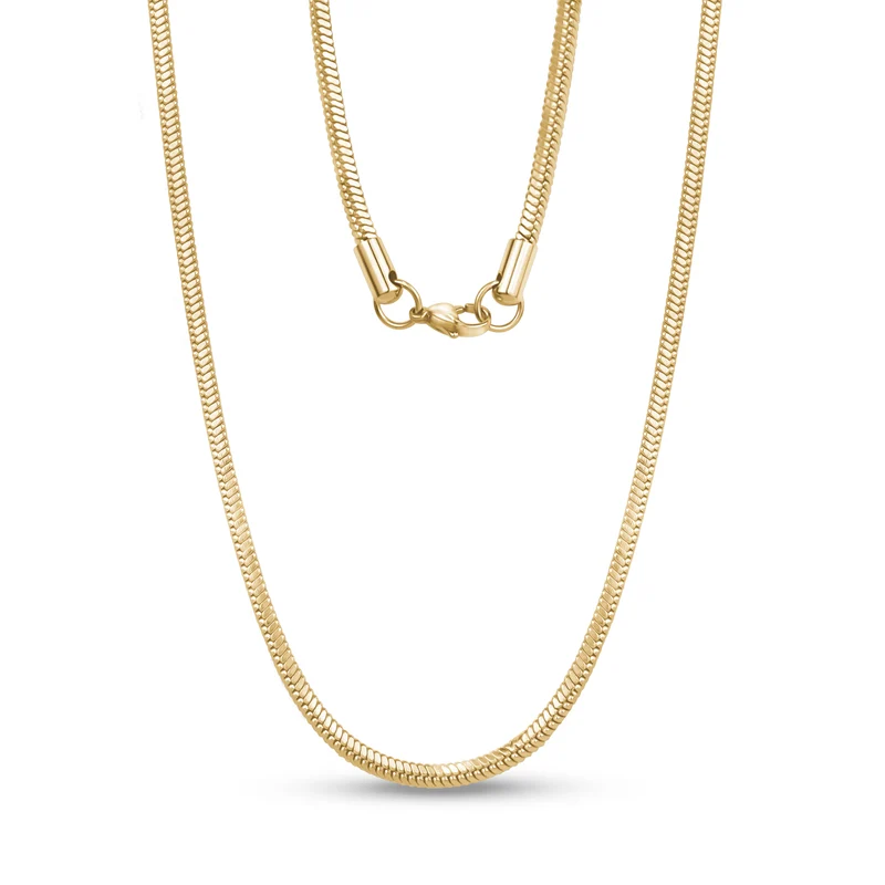 Chaîne serpent carrée - 3MM