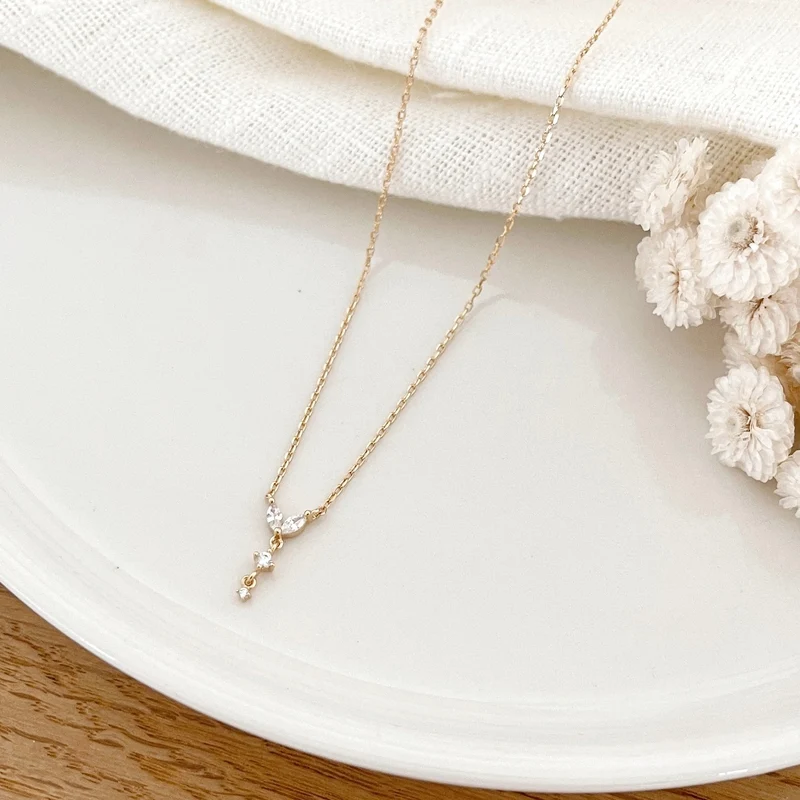 Collier "Lula" plaqué or