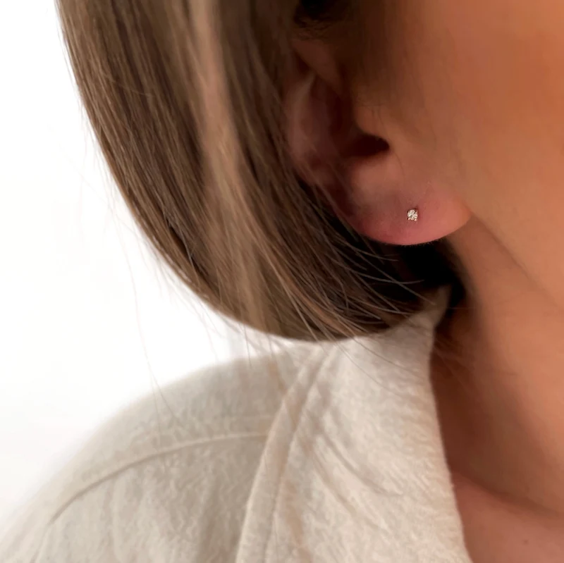 Boucles d'oreilles "Dani" plaqué or