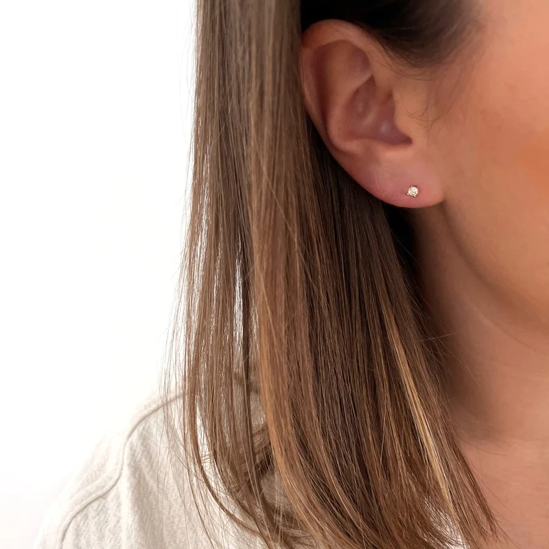 Boucles d'oreilles "Dani" plaqué or
