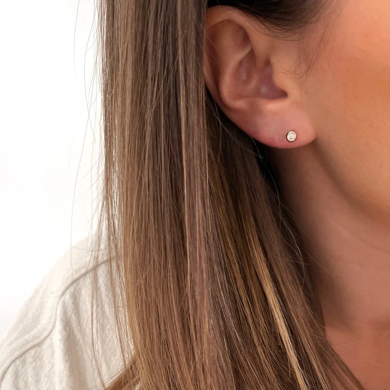 Boucles d'oreilles "Bree" plaqué or