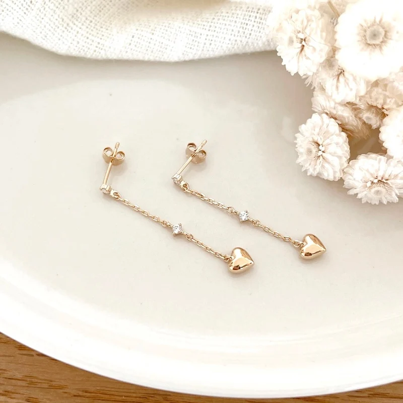 Boucles d'oreilles "Gatien" plaqué or